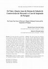 Research paper thumbnail of Os Vinte e Quatro Anos do Sistema de Solução de Controvérsias do Mercosul e o Caso de Suspensão do Paraguai