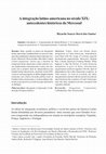 Research paper thumbnail of A integração latino-americana no século XIX: antecedentes históricos do Mercosul