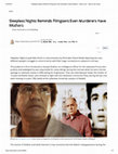 Research paper thumbnail of "Sleepless Nights" Reminds Filmgoers Even Murderers  Have Mothers (Documentary Film Review in Arabic)