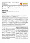 Research paper thumbnail of Deconstructing African Development from Neo-liberalism, Ubuntu Ethics and African Socialism to Dignified Humanness