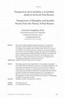 Research paper thumbnail of Perspectivas de la metáfora y el símbolo desde la teoría de Paul Ricoeur