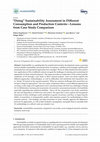 Research paper thumbnail of "Doing" Sustainability Assessment in Different Consumption and Production Contexts-Lessons from Case Study Comparison