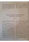 Research paper thumbnail of Book Review of Antoine Coron's "A Private Collection of Illustrated Books from Goya to Max Ernst"