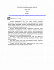 Research paper thumbnail of TEORI PORTOFOLIO DAN ANALISIS INVESTASI [tutor VED] SESI 1