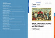 Research paper thumbnail of ÖAW, IHB-Balkan Studies lecture series (March-June 2020)