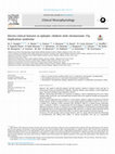 Research paper thumbnail of Electro-clinical features in epileptic children with chromosome 15q duplication syndrome