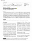 Research paper thumbnail of The Emotional and Cognitive Scale of the Human–Nature Relationship (ECS-HNR)