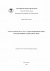 Research paper thumbnail of “Uma nova forma de morar e viver”: as tramas do planejamento urbano e do mercado imobiliário na cidade do Rio de Janeiro