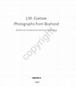 Research paper thumbnail of Before Writing (Introductory essay to the book Photographs from Boyhood)