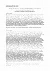 Research paper thumbnail of PER UNA GRAMMATICA SITUATA: ASPETTI TEMPORALI E MULTIMODALI DELL’INCREMENTAZIONE SINTATTICA