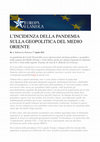 Research paper thumbnail of L'incidenza della pandemia sulla geopolitica del Medio Oriente