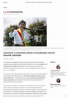 Research paper thumbnail of Comment la Colombie utilise la xénophobie comme bouclier politique