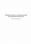 Research paper thumbnail of CROWDFUNDING Y FINANCIACIÓN DE PARTIDOS POLÍTICOS