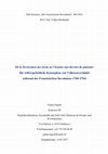 Research paper thumbnail of De la Déclaration des droits de l'homme aux devoirs de patriote: Die widersprüchliche Konzeption von Volkssouveränität während der Französischen Revolution (1789-1794)