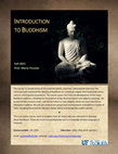 Research paper thumbnail of Intro to Buddhism (fall 2021; poster)