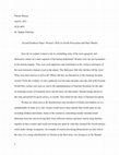 Research paper thumbnail of Women's Role in Jewish Persecution and Mass Murder