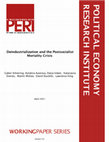 Research paper thumbnail of Deindustrialization and the Postsocialist Mortality Crisis