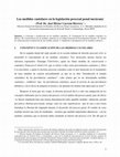 Research paper thumbnail of Las medidas cautelares en la legislación procesal penal mexicana