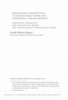 Research paper thumbnail of IDEOLOGÍAS LINGÜÍSTICAS  Y CHAMANISMO ENTRE LOS INDÍGENAS YUKUNA-MATAPÍ