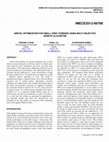 Research paper thumbnail of IMECE2012-88788 AIRFOIL OPTIMIZATION FOR SMALL WIND TURBINES USING MULTI OBJECTIVE GENETIC ALGORITHM