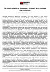 Research paper thumbnail of "Tra Russia e Italia, da Bogdanov a Gramsci, la via culturale alla rivoluzione", Pandora Rivista, 11 aprile 2021 (online)