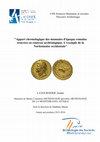 Research paper thumbnail of J. LATOURNERIE Apport chronologique des monnaies d'époque romaine trouvées en contexte archéologique. L'exemple de la Narbonnaise occidentale. Mémoire de Master 2 à l'Université Paul Valery Montpellier 3 (2016)