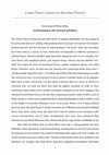 Research paper thumbnail of Is Ideal Theory Useless for Non-Ideal Theory?