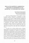 Research paper thumbnail of EDUCAÇÃO ESTÉTICO-AMBIENTAL ATRAVÉS DA EXPERIÊNCIA DO SENSÍVEL "O CONSUMO DE CARNE"