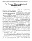 Research paper thumbnail of The technique of clustering analysis of partial discharge