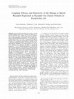 Research paper thumbnail of Coupling Efficacy and Selectivity of the Human μ-Opioid Receptor Expressed as Receptor-Gα Fusion Proteins in Escherichia coli