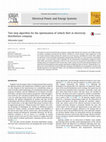 Research paper thumbnail of Two-step algorithm for the optimization of vehicle fleet in electricity distribution company