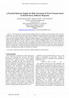 Research paper thumbnail of A Practical Inference Engine for Risk Assessment of Power Systems based on Hybrid Fuzzy Influence Diagrams