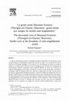 Research paper thumbnail of La grotte ornée Mayenne-Sciences (Thorigné-en-Charnie, Mayenne): un exemple d'art pariétal d'époque gravettienne en France septentrionale