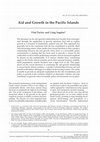 Research paper thumbnail of Aid and Growth in the Pacific Islands