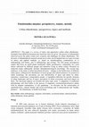 Research paper thumbnail of Etnobotanika miejska: perspektywy, tematy, metody. [Urban ethnobotany: perspectives, topics, methods]