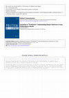 Research paper thumbnail of Journalism as 'Prostitution': Understanding Russia's Reactions to Anna Politkovskaya's Murder