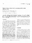 Research paper thumbnail of Kinetics of laser induced interface reactions in Sb/Ge thin multilayer films