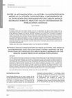 Research paper thumbnail of [Between the acclimatization to high altitude, the medical anthropology and the civilizing utopia. Mapping of the evolution of thought of Carlos Monge Medrano on the health-illness process of andean populations]