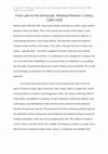 Research paper thumbnail of From Latin to the Vernacular: Medieval Women’s Letters, 1000–1400