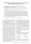 Research paper thumbnail of Effect of Micotoxins Treatment on Oxidative Stress, Memory and Anxious Behavior in Zebrafish (Danio rerio)