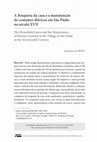 Research paper thumbnail of A Rouparia da casa e a manutenção de costumes ibéricos em São Paulo no século XVII Th e Household Linen and the Maintenance of Iberian Customs in the Village of São Paulo in the Seventeenth Century