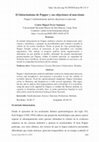 Research paper thumbnail of El falsacionismo de Popper y sus objeciones al marxismo