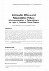 Research paper thumbnail of Computer Ethics and Neoplatonic Virtue