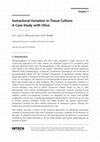 Research paper thumbnail of Somaclonal Variation in Tissue Culture: A Case Study with Olive