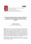 Research paper thumbnail of Infringement proceedings against Azerbaijan: judicialisation of the execution of the judgments of the European Court of Human Rights