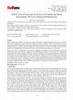 Research paper thumbnail of Effects of Tax Evasion and Tax Policy on Economic and Social Environment: The Case of Bosnia and Herzegovina