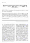 Research paper thumbnail of Design and performance enhancement of a dense wavelength division multiplexing MIMO-FSO systems using DPPM and OOK modulation