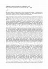 Research paper thumbnail of Chronica Tertullianea et Cyprianea 2019, No. 59 (rf. Mark A. Frisius,  "Sequestered in Christ : Deification in Tertullian", in: Deification in the Latin Patristic Tradition, ed. Jared Ortiz, Washington, D.C.: The Catholic University of America Press, 2019, p. 54-74)