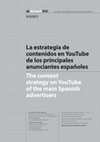 Research paper thumbnail of La estrategia de contenidos en YouTube de los principales anunciantes españoles