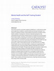 Research paper thumbnail of Mental Health and the Self-Tracking Student